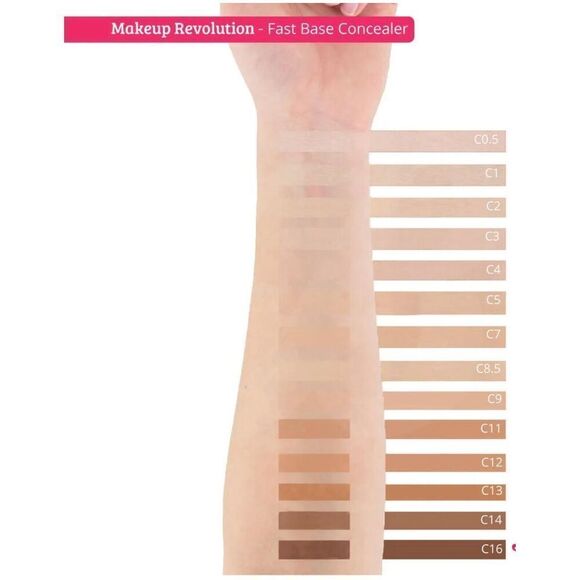 Makeup Revolution fast base concealer C11 - Picture 5 of 5